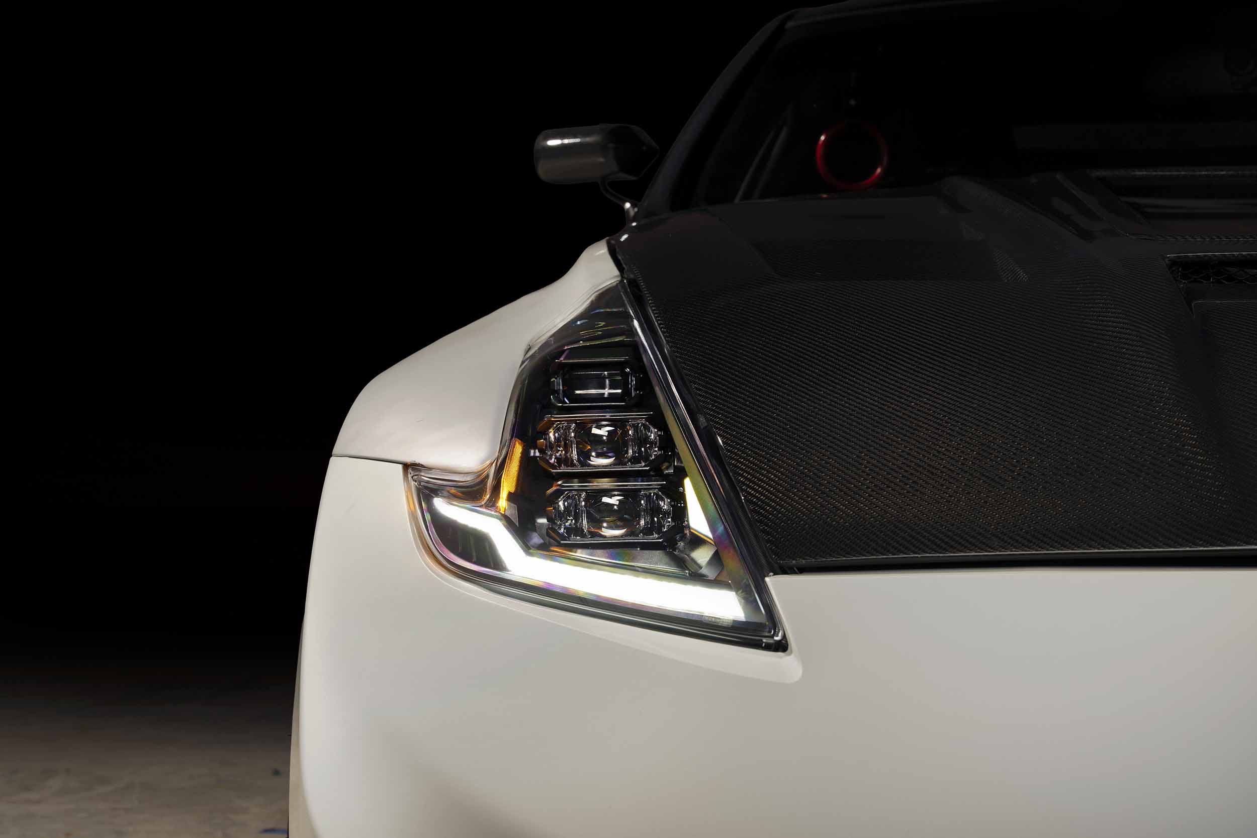 Morimoto Nissan 370Z (09-21) XB Evo Hybrid LED Headlights | LF2-474Y